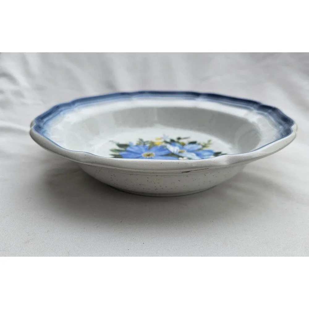 Mikasa Nature’s Best Salad Soup / Cereal Bowl 8.25” Vintage Stoneware